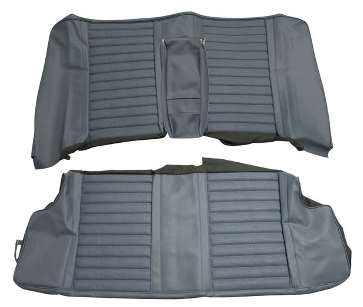 Bekleding achterbank voor Volvo Amazon 2d 1965 lichtblauw
