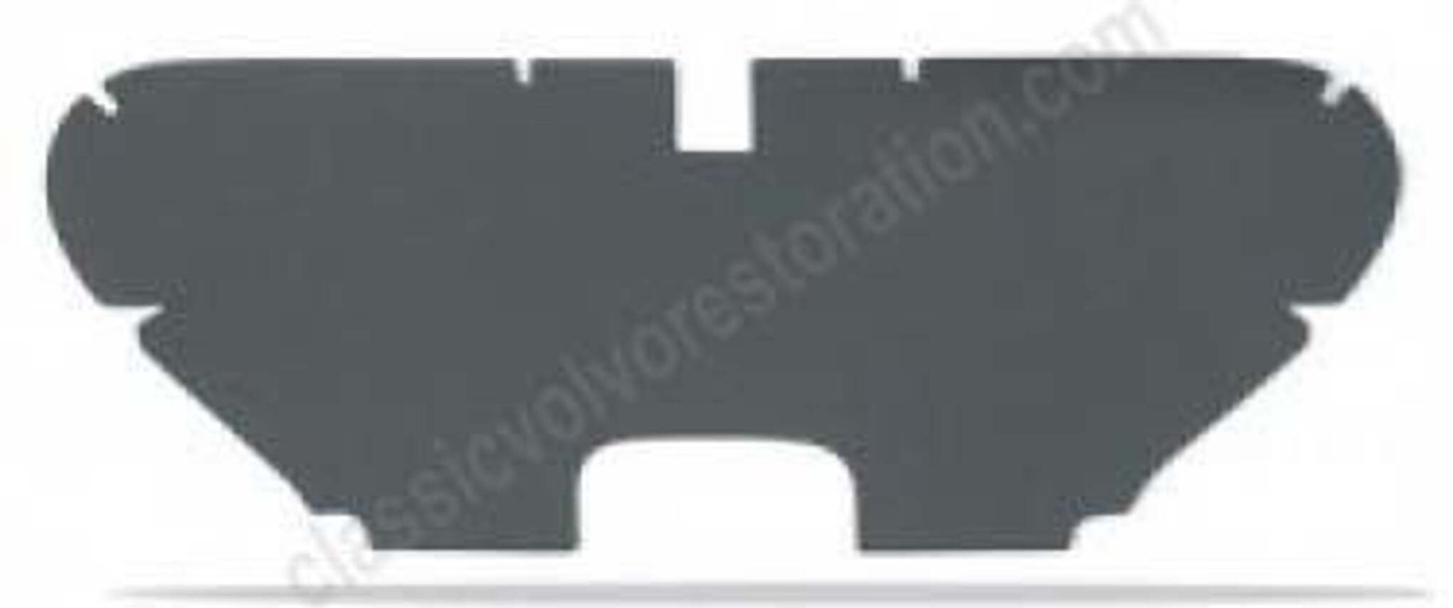 Karton achterbank achterzijde