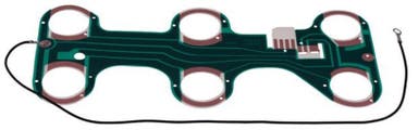 Printplaat achterlicht voor Volvo 240, 242, 244, 244 1988-93, rechts