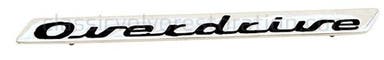 Embleem "Overdrive" voor Volvo Amazon, 140, 164 bagageruimte
