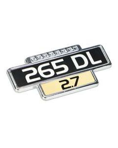 Emblem 245DL 2.1 voor Volvo 245, 260, 245 1975-84