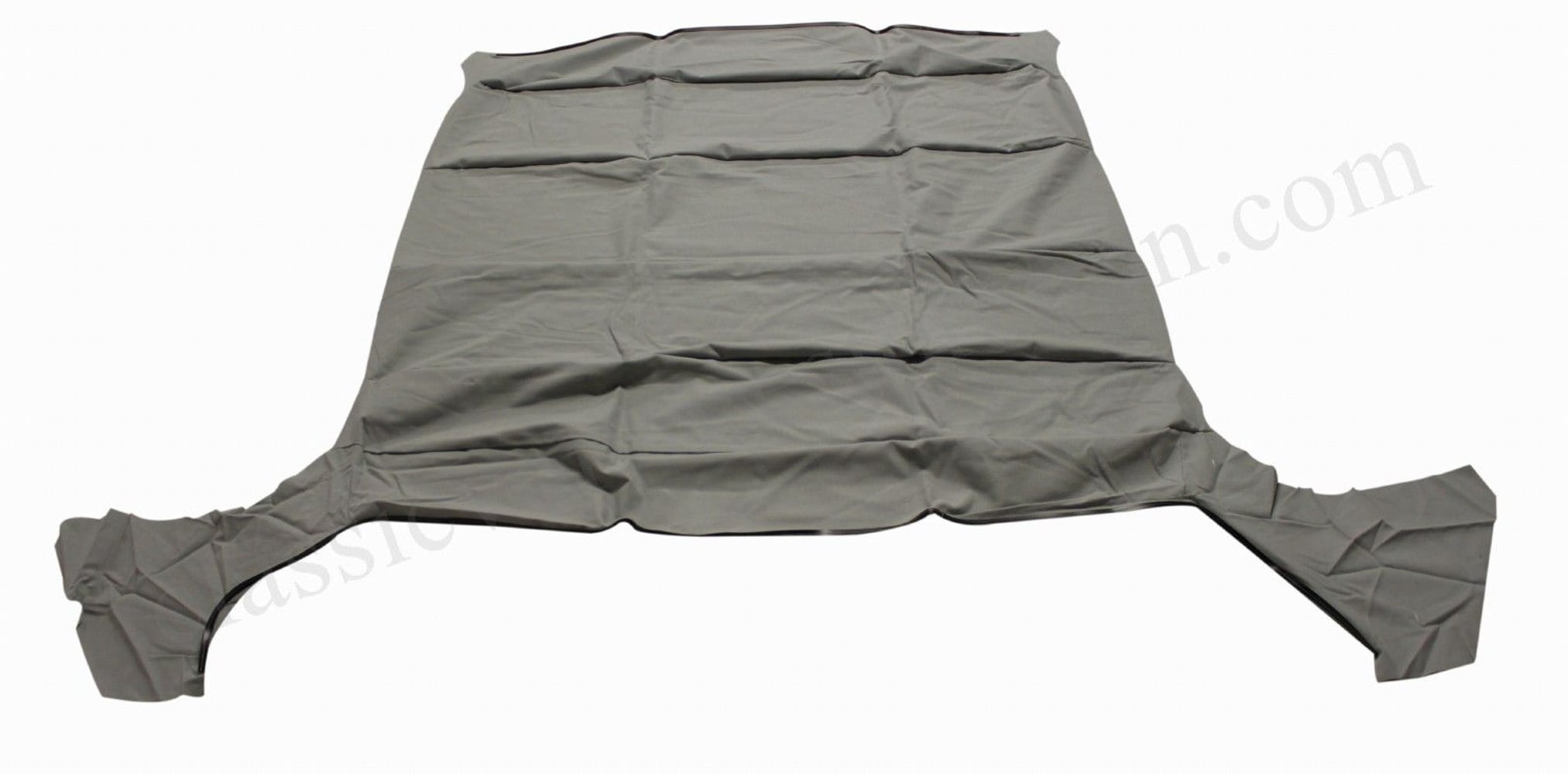 Hemelbekleding grijs fluweel