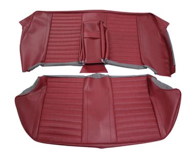 Bekleding achterbank voor Volvo Amazon 4d 1967-68 rood