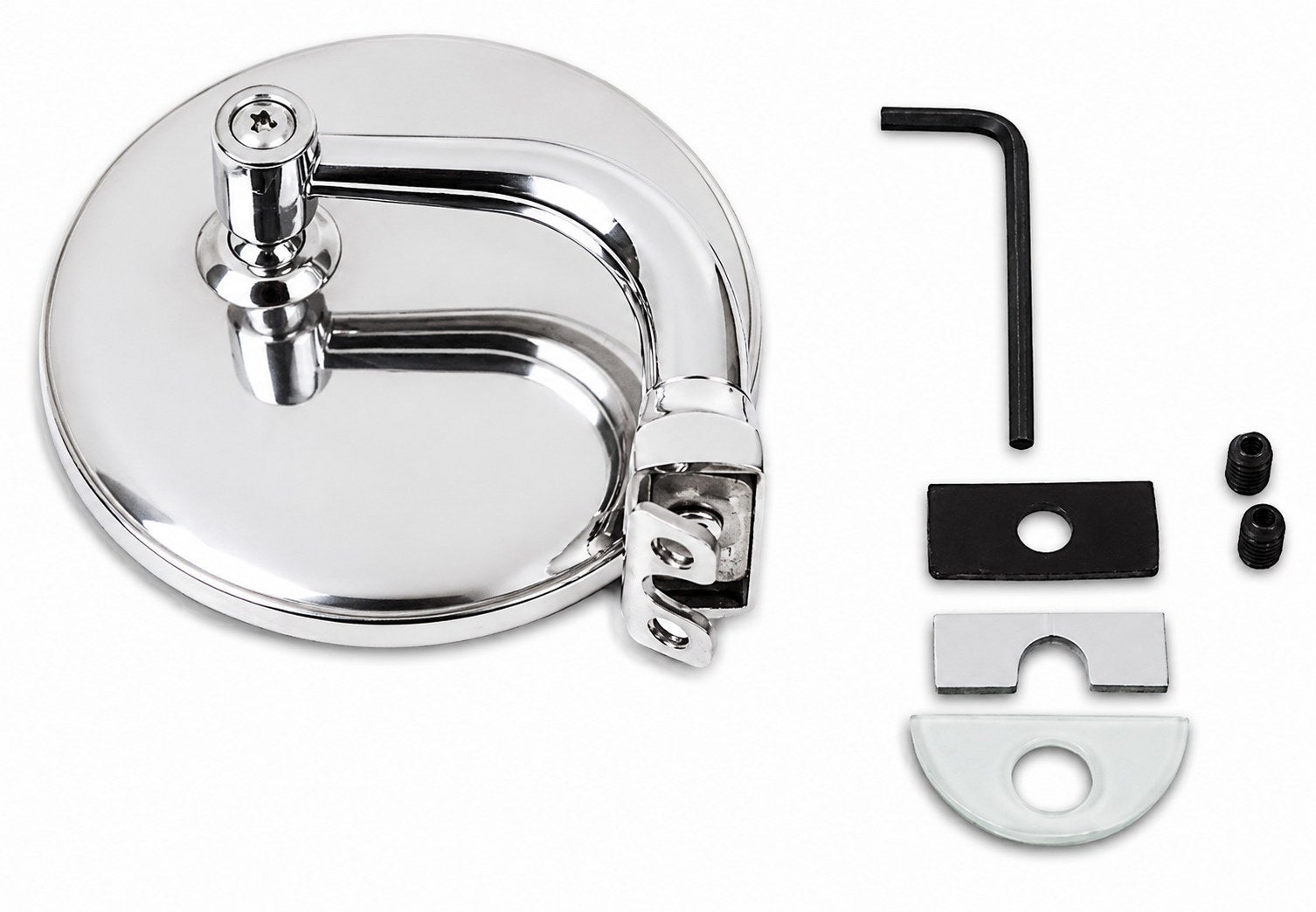 Buitenspiegel voor deur – Peep Mirror 4" – Volvo PV 444, 544 — bild 2 av 3