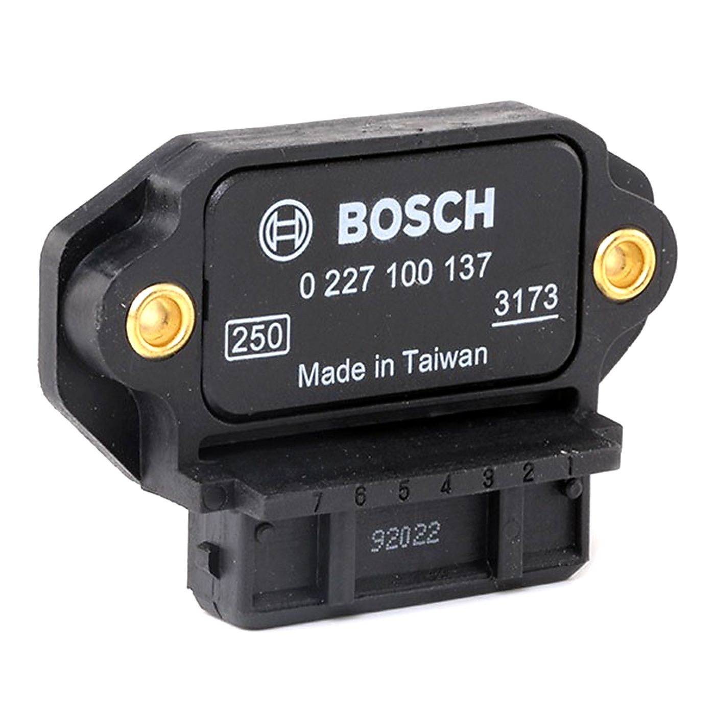 Ontstekingsmodule Volvo 240 1985–1992 / 740 1984–1986 – 7 pins – Bosch Original — bild 2 av 3