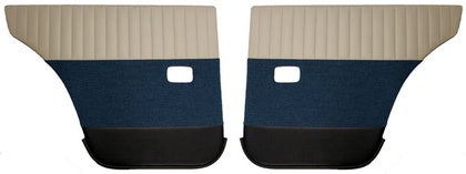 Volvo Amazon deurpaneel 4d 1959-60 beige/turquoise/