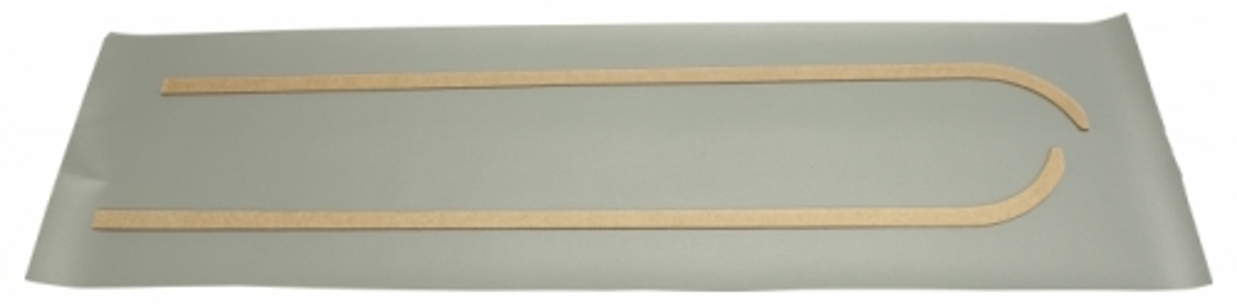 Panelen B-stijl voor Volvo PV544 1961-62, blauw