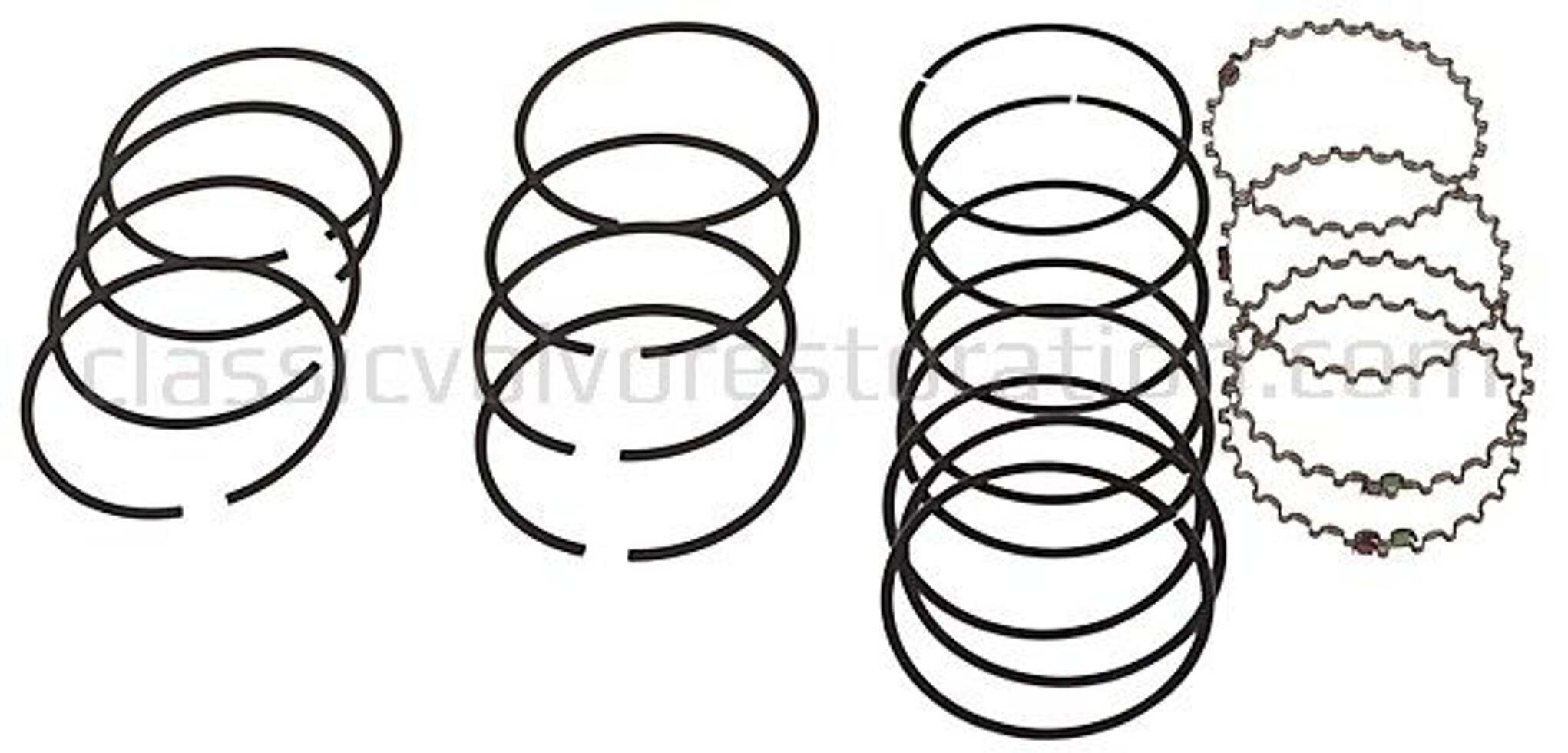 Zuigerveerset Volvo B20 0,015