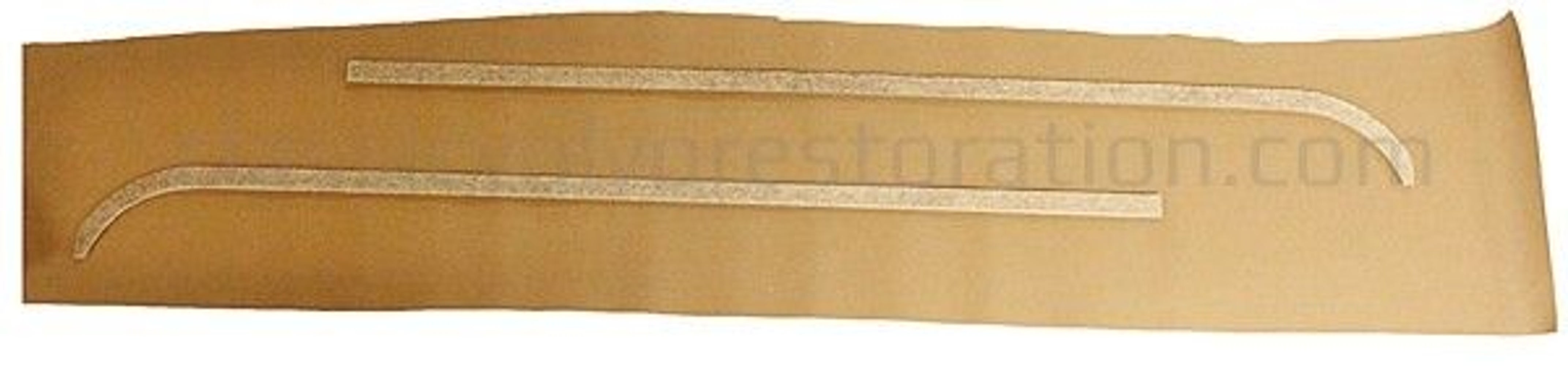Panelen B-stijl voor Volvo PV544 1960-61, lichtbruin