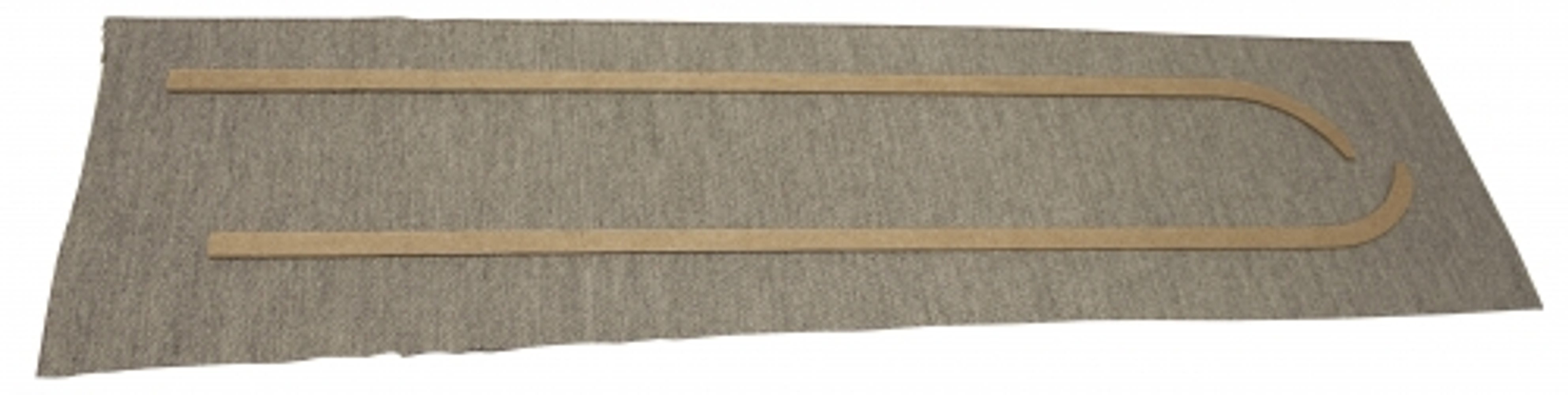 Panelen B-stijl voor Volvo PV444LS 1957-58, grijs
