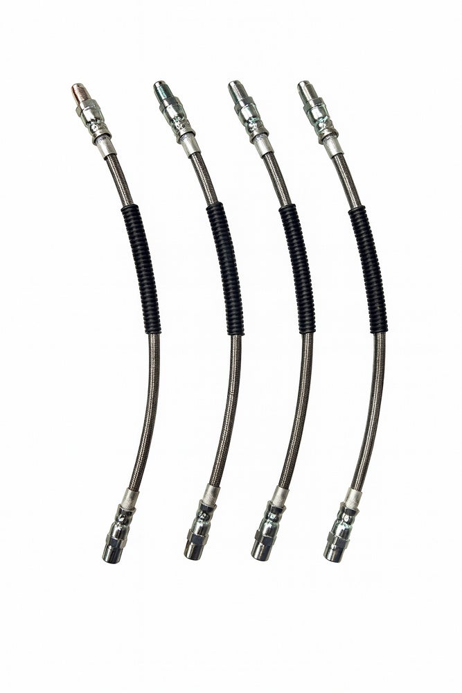 Remslangenset voor Volvo 740, 760, 780, 940, 960, metalen gevlochten