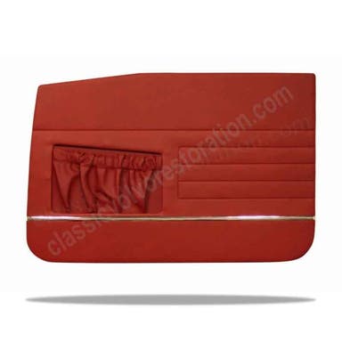 Voorportierpanelen voor Volvo Amazon 4d, Amazon Kombi 1963-64 rood