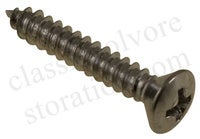 Schroef KFXS kruiskop zwart