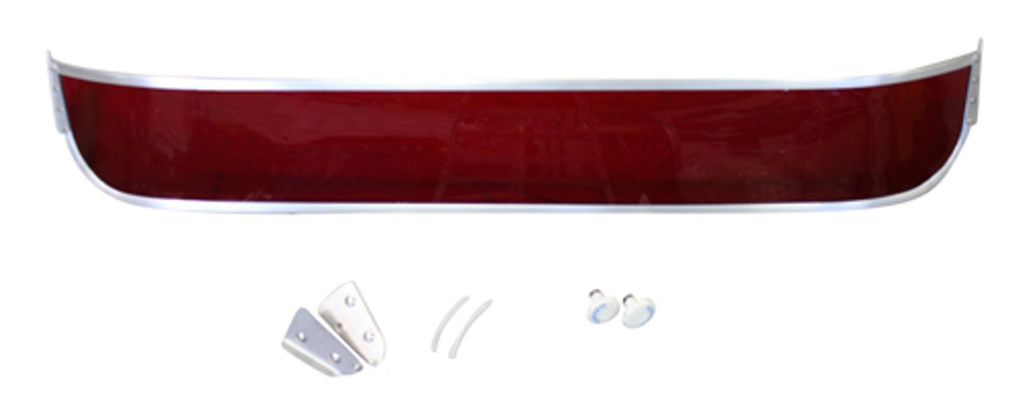 Zonneklep Volvo 140/Volvo 240 1967-93 rood