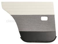 Achterportierpanelen voor Volvo Amazon 4d 1957-58, grijs/zwart — bild 3 av 3