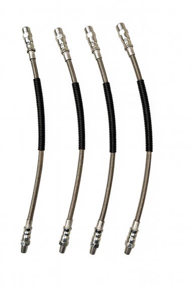 Remslangenset voor Volvo S60, S80, V70 II, metalen gevlochten