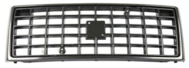 Radiatorrooster voor Volvo 740 1990, 760 1988-90, 940 1991-97, 960 1991-94 zwart