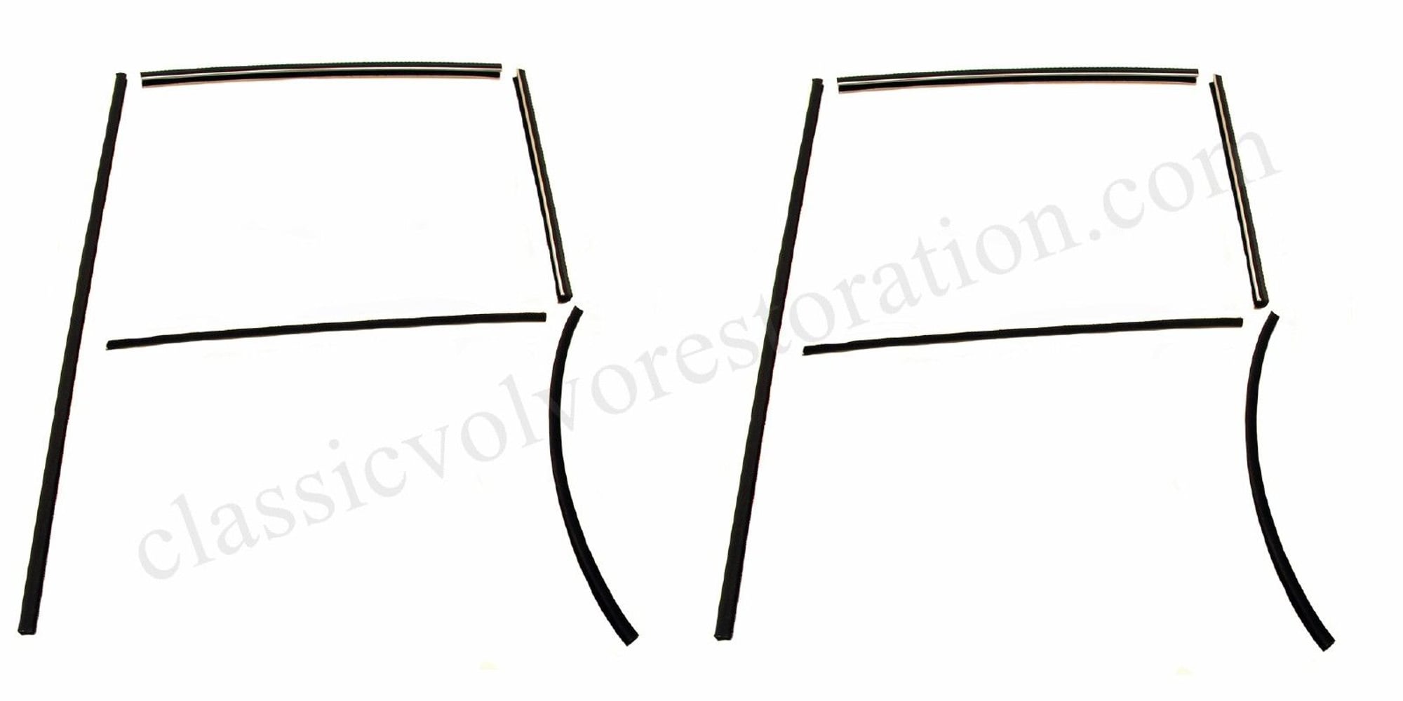 Geleidingsrail set voordeur