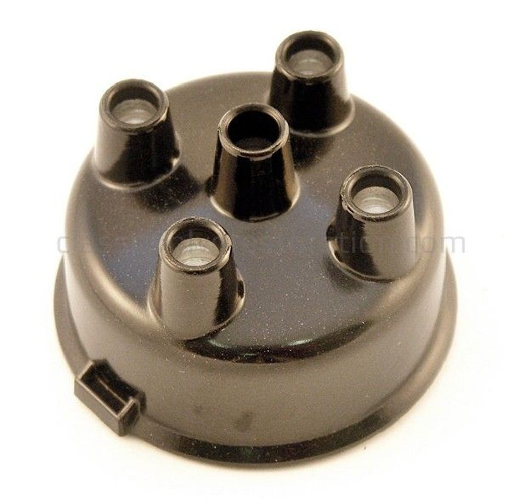Verdeelkap B4B Autolite voor Volvo PV444, Duett, 1950-54 — bild 2 av 2