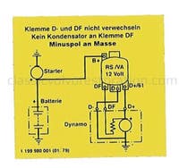 Laadrelais voor sticker 12V — bild 2 av 2