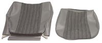 Bekleding voor de voorstoelen van een Volvo Amazon uit 1962, grijs. — bild 1 av 2