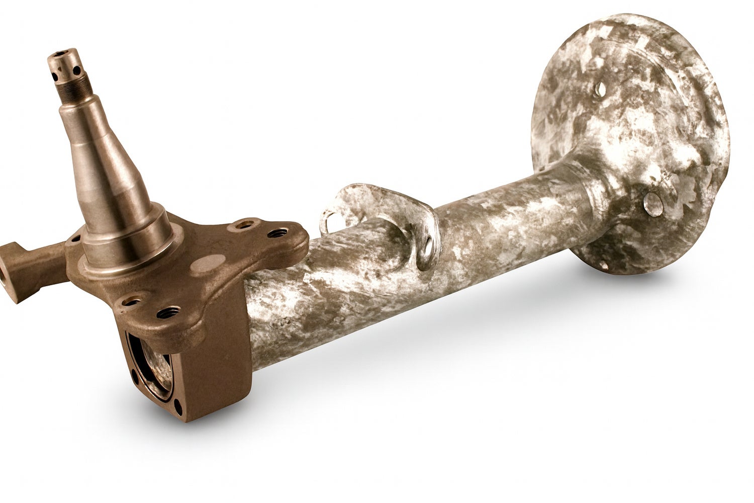 Veerpootpoot voor links