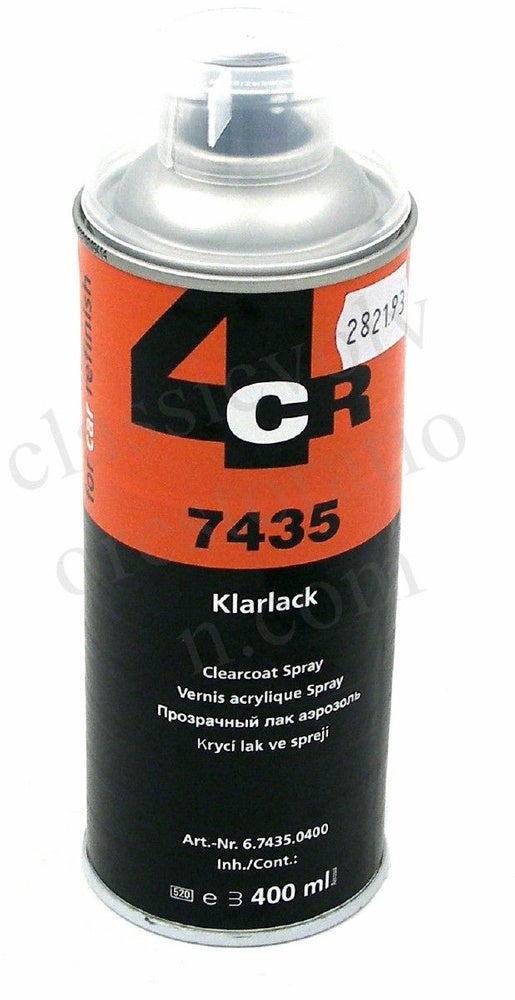 Transparante lak, spuitbus 400 ml Glanzend