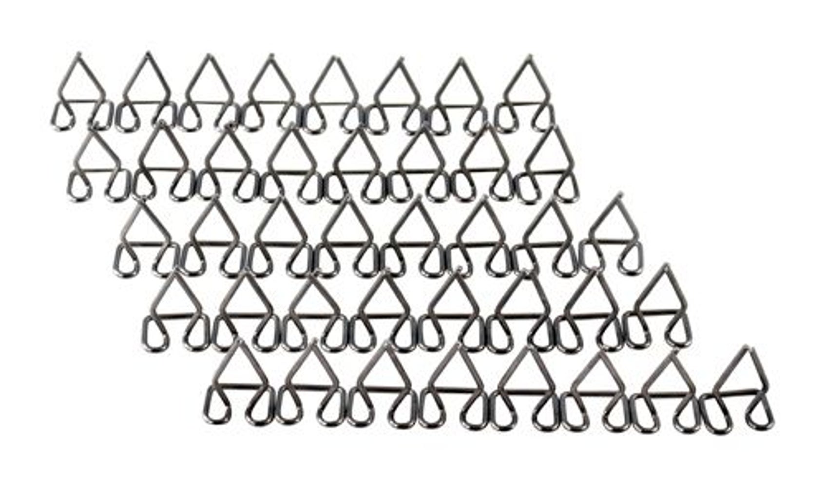 Clipset voor decoratieve strips voor Volvo Amazon (40 stuks)