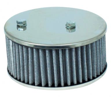 Luchtfilter Stromberg CD175 met ventilatie, hoogwaardig roestvrij staal, voor Volvo B18, B20