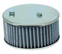 Luchtfilter Stromberg CD175 met ventilatie, hoogwaardig roestvrij staal, voor Volvo B18, B20 — bild 1 av 2