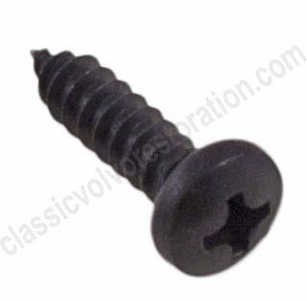 Schroef RXS zwart l=16 mm voor Volvo PV444, PV544, Duett