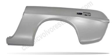 Achterspatbord voor Volvo 1800, 1970-73, links
