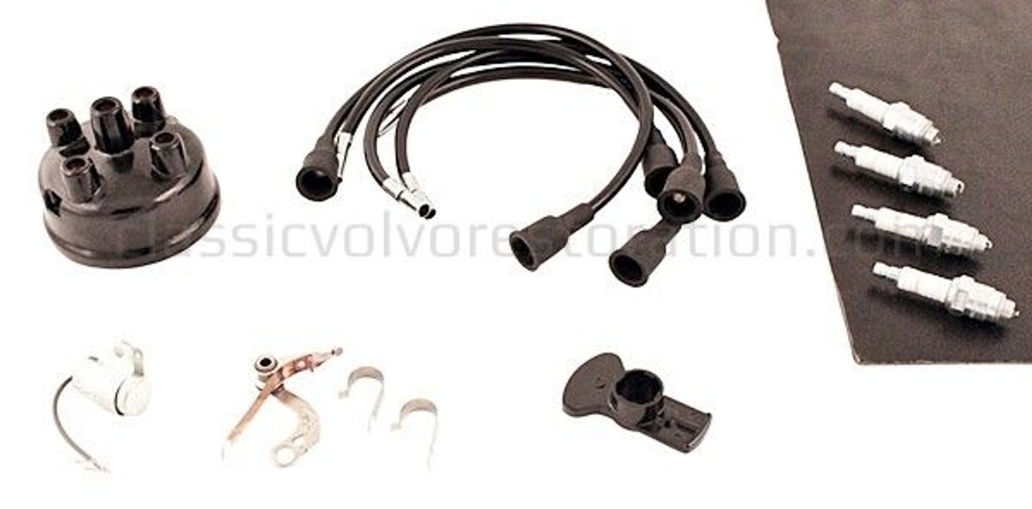 Ontstekingssysteem voor Volvo PV444, Duett, B4B Autolite 1947-50