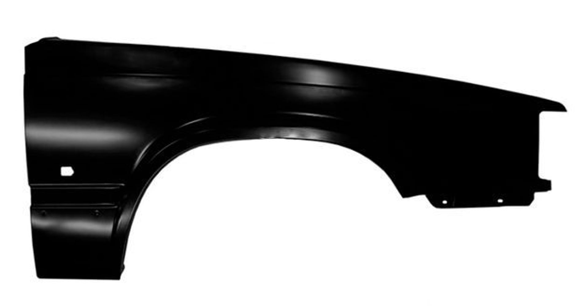 Plaatmetalen onderste voorspatbord voor Volvo 740, 760, 940, 960, 940 1990-1998, rechts