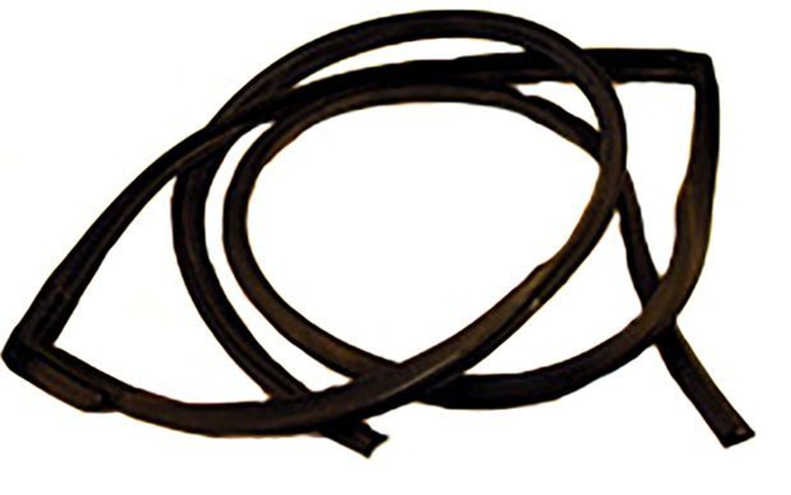 Rubberen lijst deur links acht.