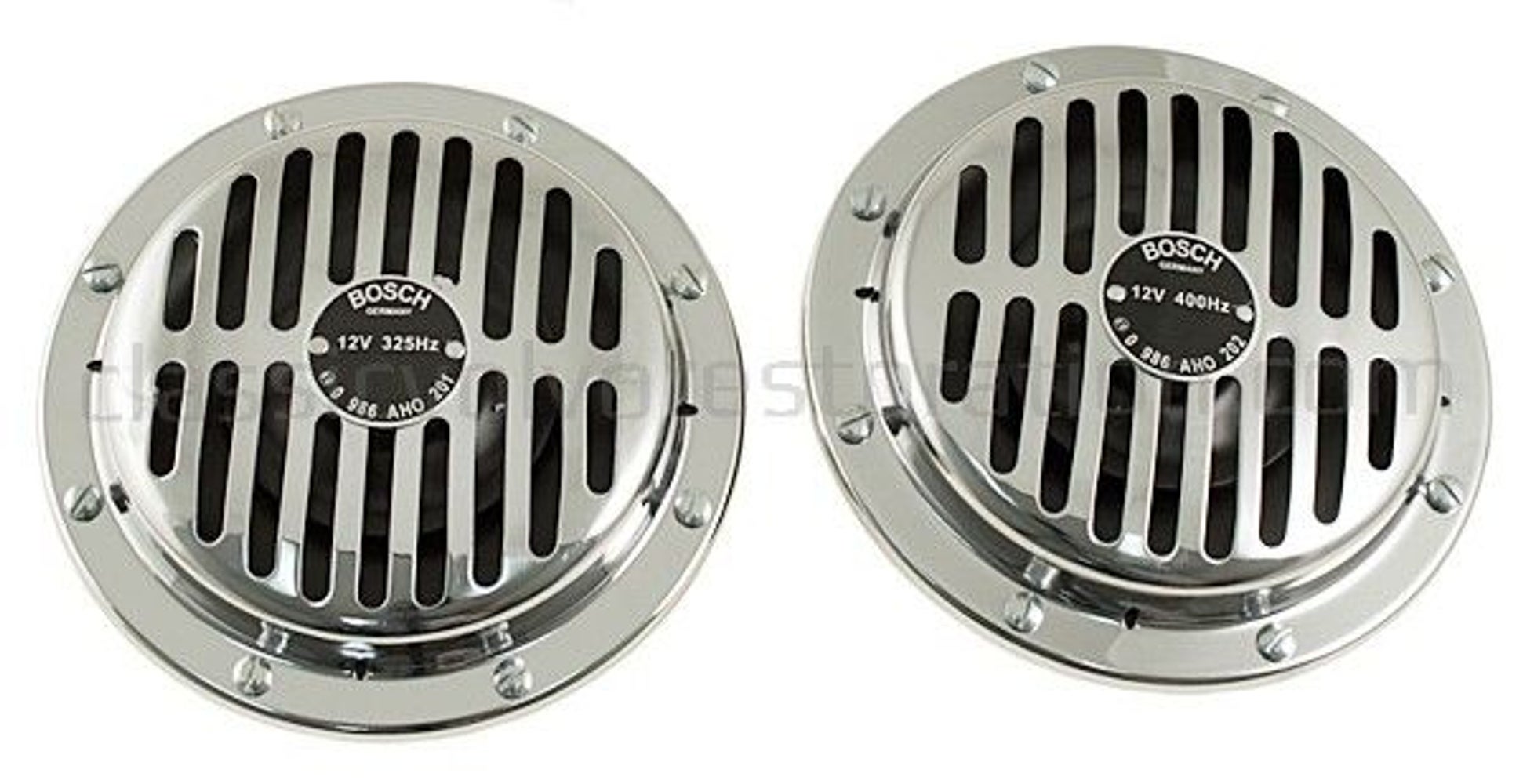 Signaalhoorn 12V Bosch chroom