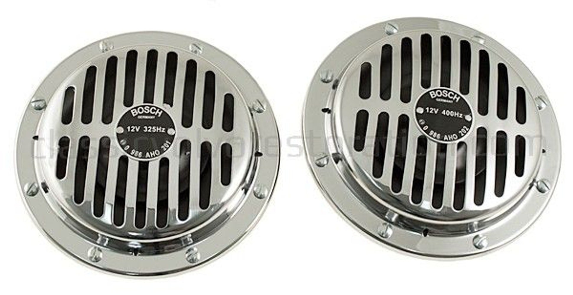 Signaalhoorn 12V Bosch chroom