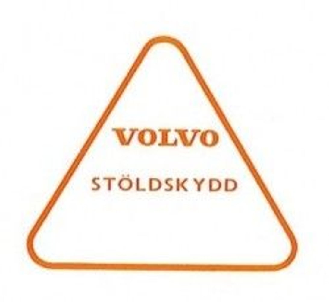 Diefstalbeveiligingssticker — bild 1 av 2