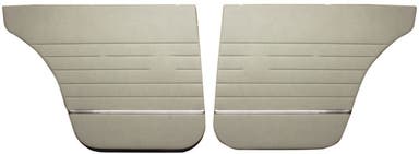 Achterportierpanelen voor Volvo Amazon 4d, Amazon Kombi 1963-64 grijs