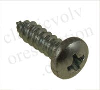 Schroef met kruiskop en ronde kop, puntig uiteinde, B10X16 voor Volvo 740, 760 — bild 1 av 2