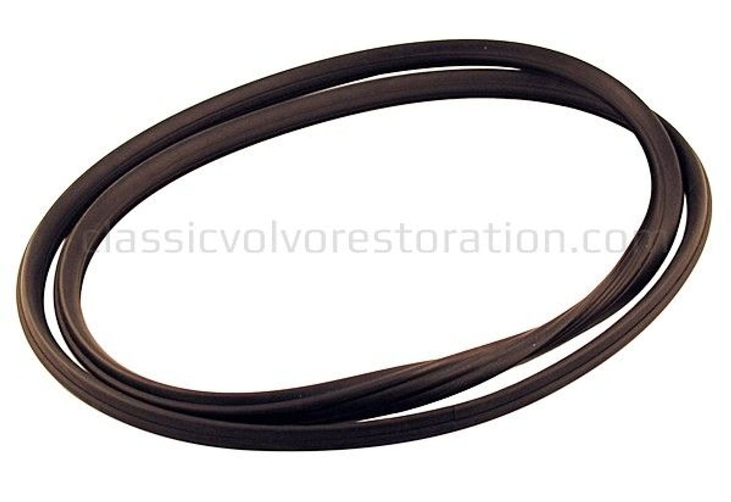 Rubberen afdichtingsstrip voor de voorruit van de Volvo PV544 Duett, zonder chromen strips.