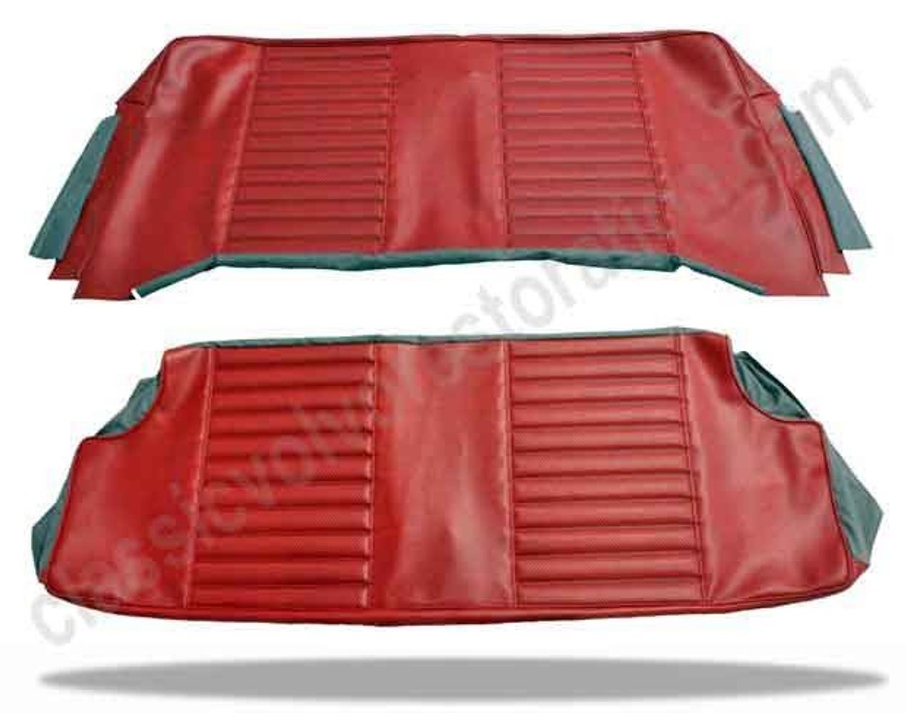 Bekleding achterbank voor Volvo Amazon 2d 1969 rood