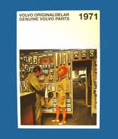 Onderdelencatalogus voor Volvo PV544, Duett, Amazon, 140, 164 1962-71, Zweeds — bild 1 av 2