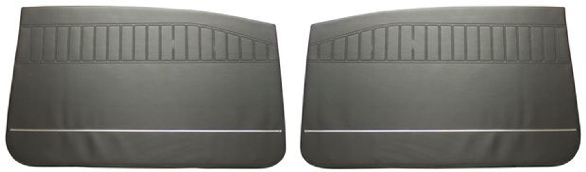 Deurpaneel zonder vak zwart