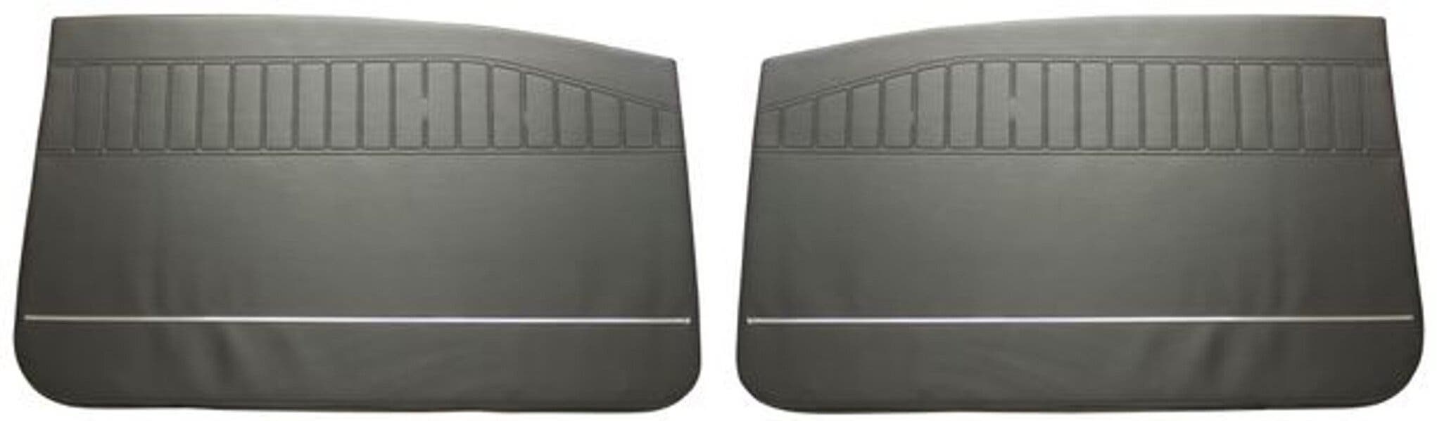 Deurpaneel zonder vak zwart