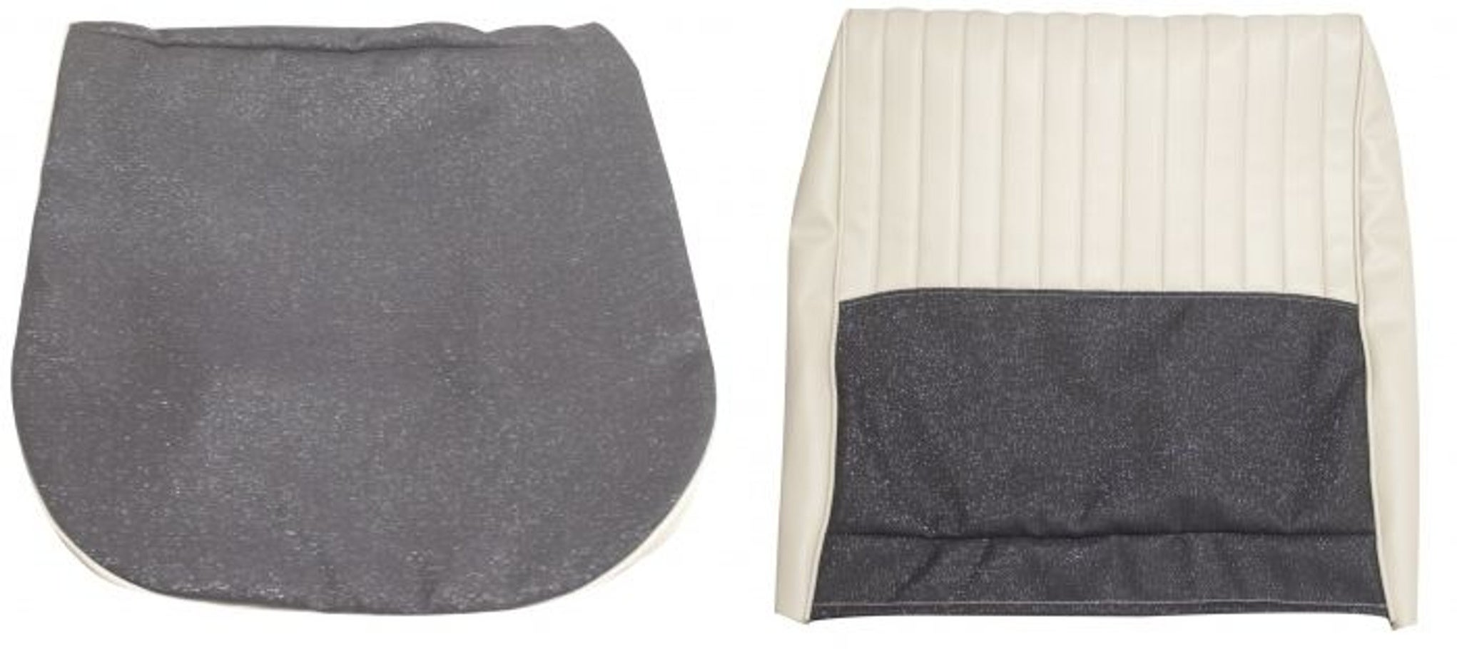 Bekleding voorstoel m/klapbesl.