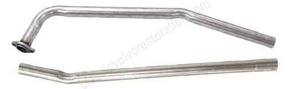 Uitlaatpijp Volvo Duett 1961-1966 voorzijde deel 1