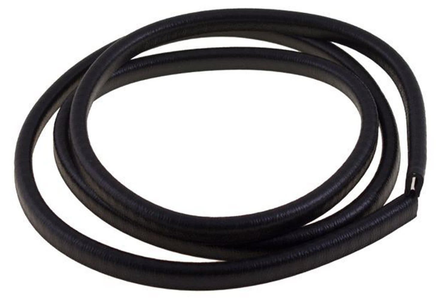 Rubberen strip schuifdak zwart