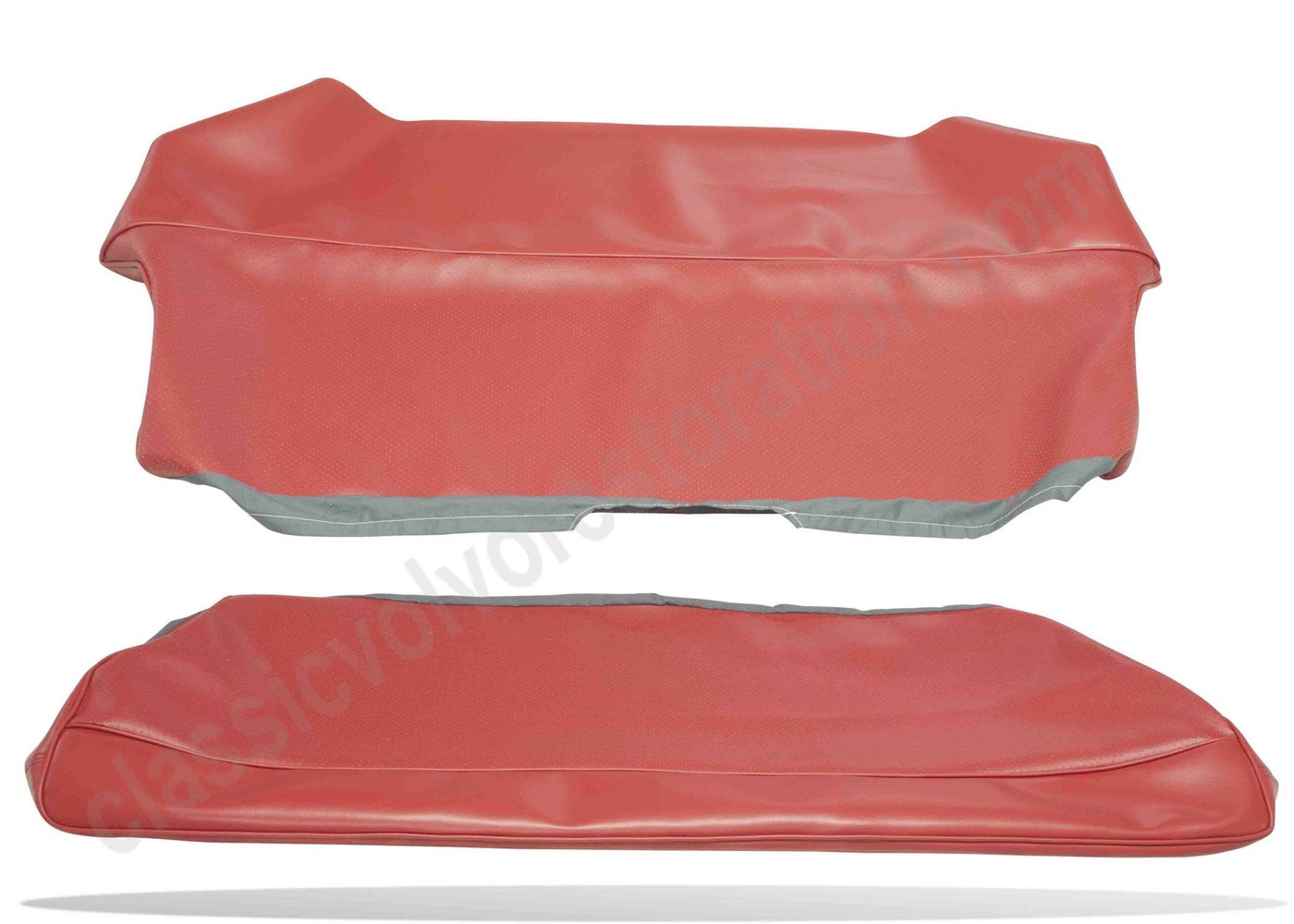 Achterbankbekleding voor Volvo PV544 1962-63 rood Export