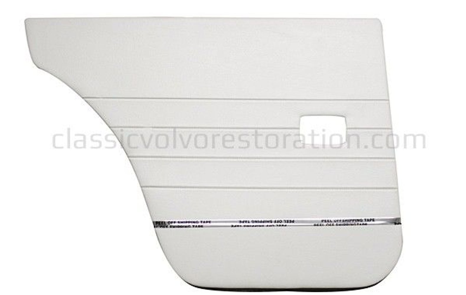 Deurpaneel achter grijs